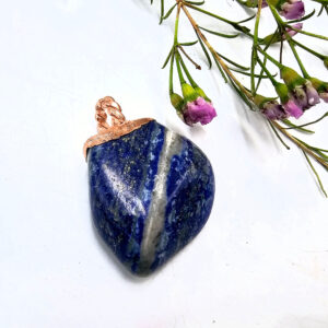 Lapis Lazuli Copper Pendant