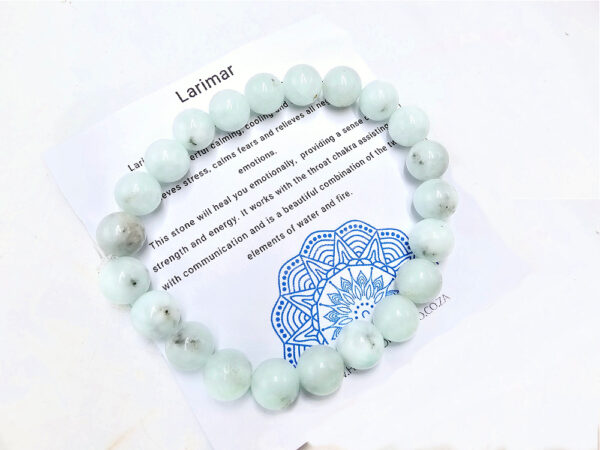 Larimar bangle