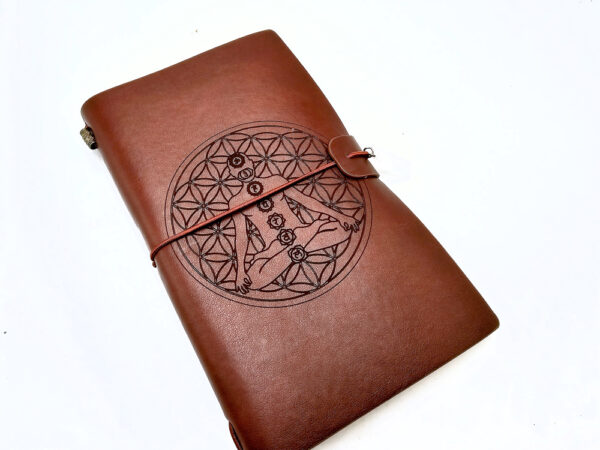 Meditation journal brown cover