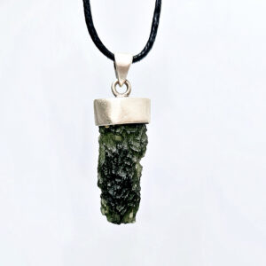 Moldavite Pendant B 7g (925 Silver)