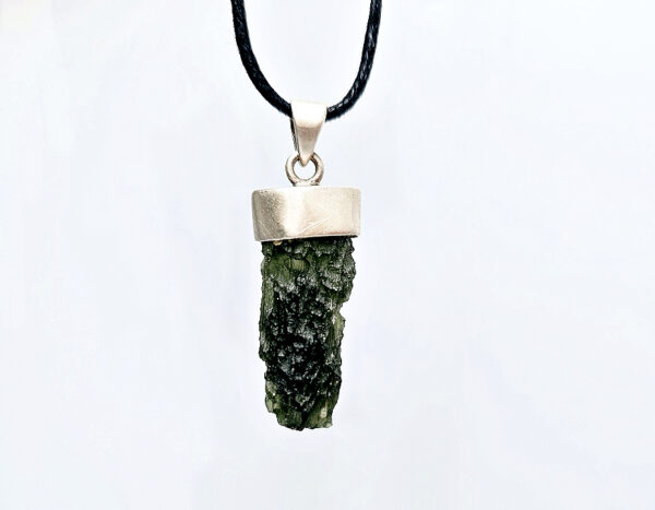 Moldavite Pendant B 7g (925 Silver)