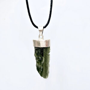 Moldavite Pendant A 8g (925 Silver)