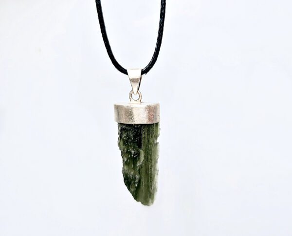Moldavite Pendant A 8g (925 Silver)