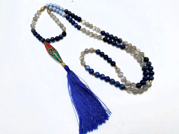 Celestial Voice Mala Necklace