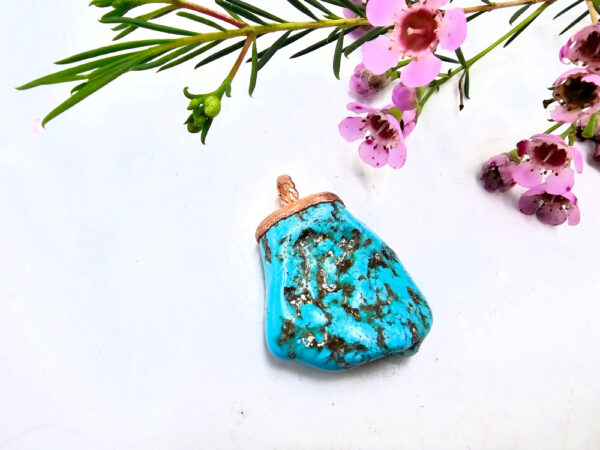 Turquoise Copper Pendant