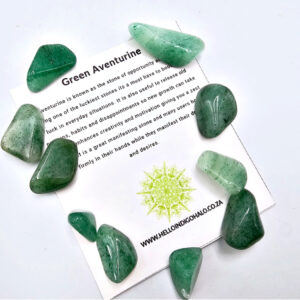 Green Aventurine Tumble Stone Mini's 10s