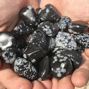 Snowflake Obsidian Tumble Stones
