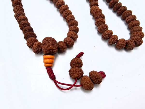 Rudraksha Mala Necklace 10 Mukhi (8mm) - Image 2