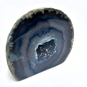 Agate Geode Standing Freeform A (Blue)