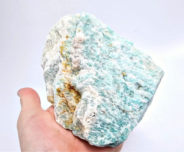 Amazonite Rough Chunk A (832g) - Image 3