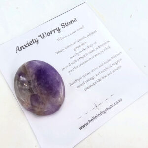 Worry Stone Anxiety (Amethyst)