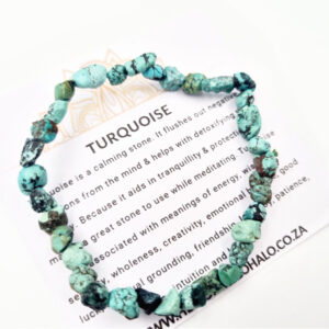 Bangle Stone Chipped Turquoise