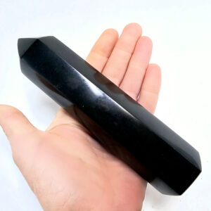 Black Basalt Polished Point B (422g)