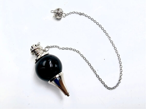 Black Obsidian Ball Pendulum