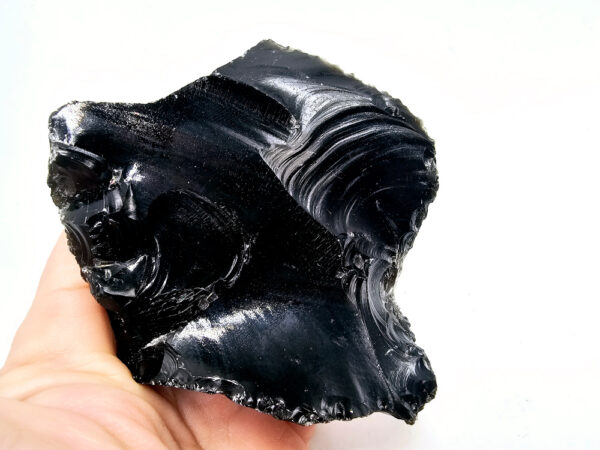 Black Obsidian Rough Large E (198g) - Image 2