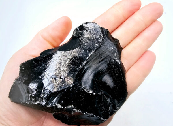 Black Obsidian Rough Large F (176g) - Image 2
