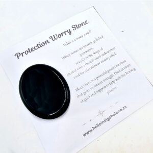 Worry Stone Protection (Black Obsidian)