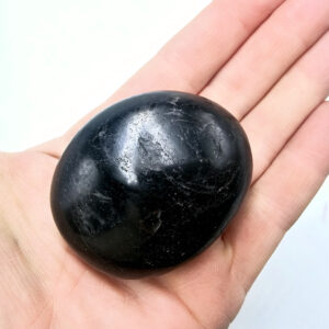 Black Tourmaline Palm Stone F (140g)