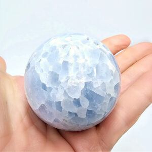 Blue Calcite Sphere A (242g)