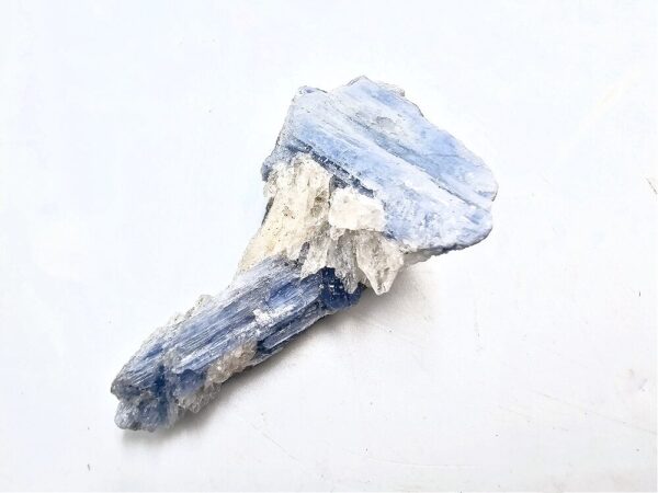 Blue Kyanite Cluster with Quartz
