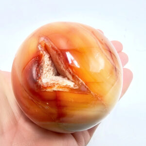 Carnelian Agate Sphere