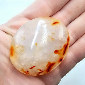 Carnelian Palm Stone