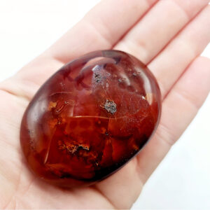 Carnelian Palm Stone C (110g)