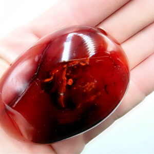Carnelian Palm Stone