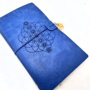 Chakra Flower Of Life Journal Blue
