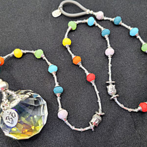 Frosted Chakra Sun Catcher