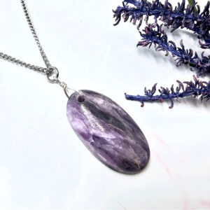 Charoite necklace