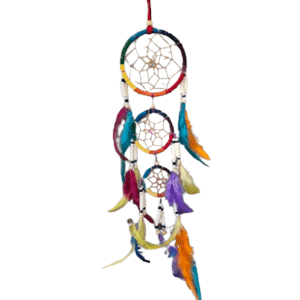Colourful Beaded Dream Catcher (10cm)