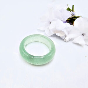 Green Aventurine Band Ring