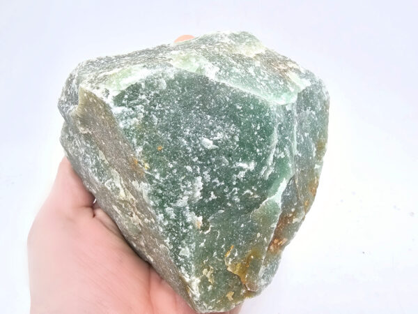 Green Aventurine Rough Chunk A (708g) - Image 2