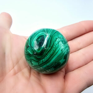 Green Malachite Polished Sphere C (118g)