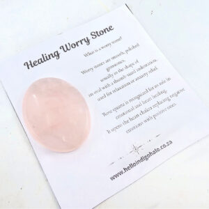 Worry Stone Healing (Rose Quartz)