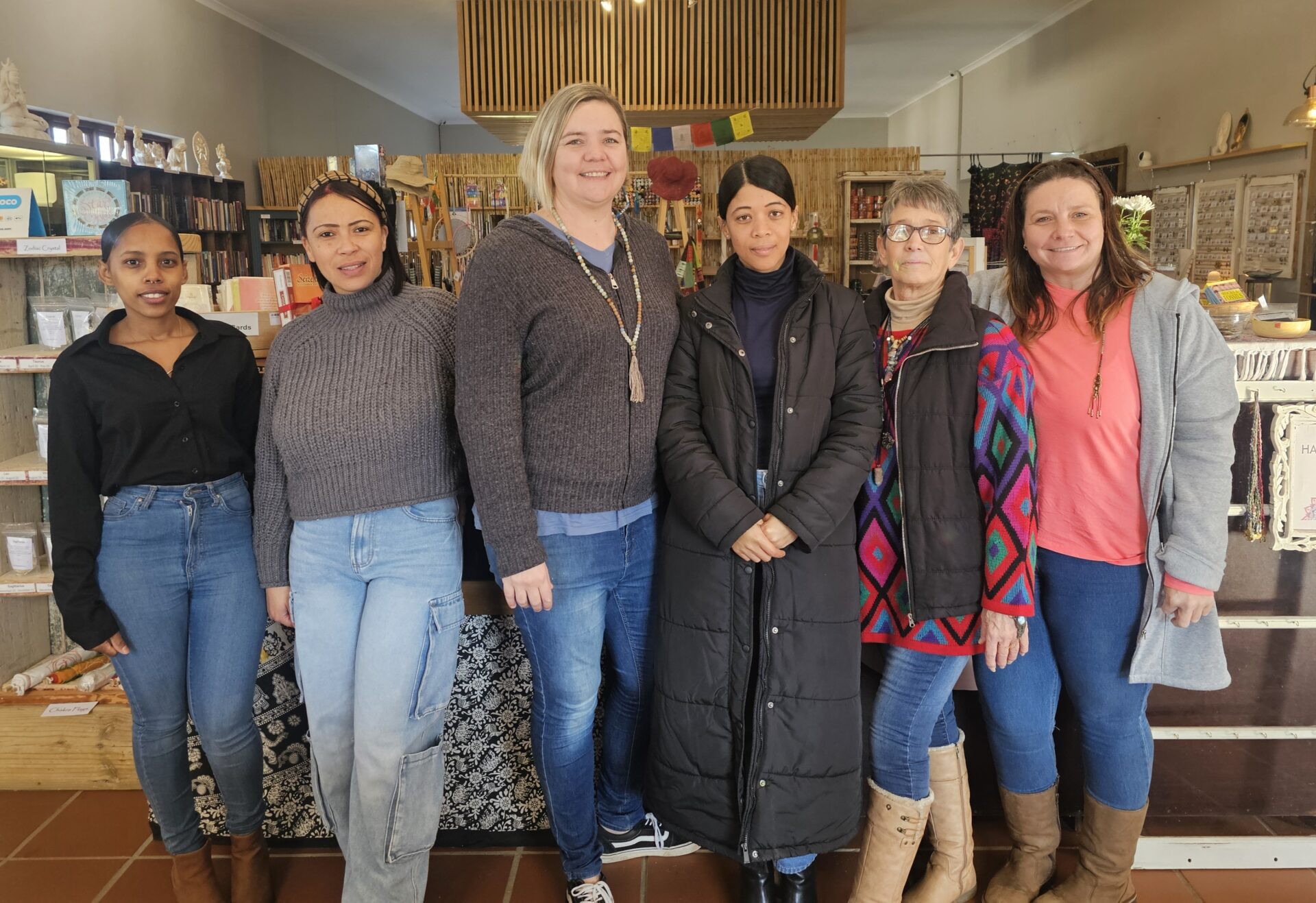 Hello Indigo Halo Team Girl Power ladies team at Hello Indigo Halo crystal and esoteric shop