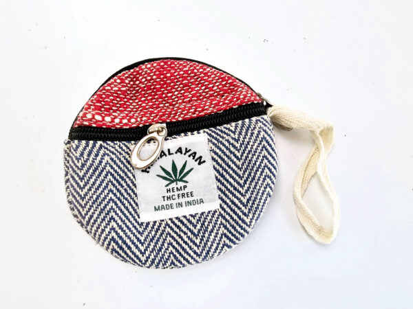 Hemp Round Money Purse A