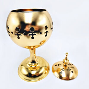 Large Loban Burner Gold (30cm)
