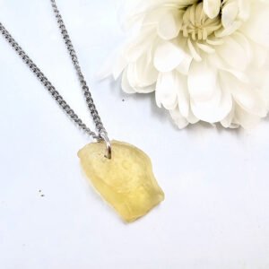 Libyan Desert Glass Necklace B (3.7g)