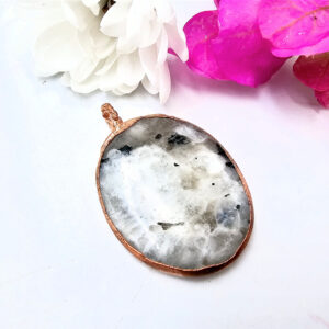 Moonstone Copper Pendant