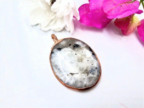 Moonstone Copper Pendant