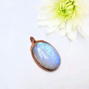 Moonstone Copper Pendant