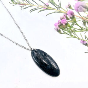 Nuummite Oval Necklace