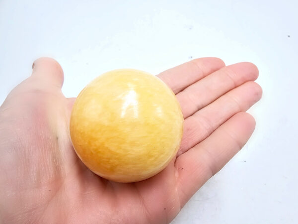 Orange Calcite Sphere