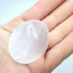 5cm Selenite Palm Stone