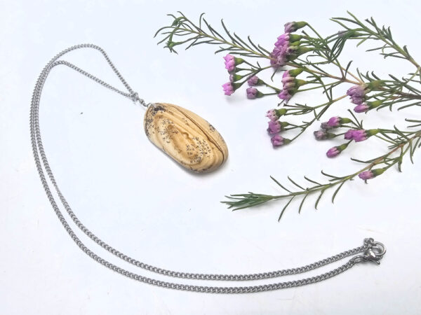 Picture Jasper Necklace (Dendritic Markings) - Image 2