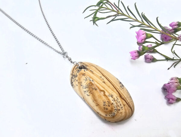 Picture Jasper Necklace with Dendritic Markings