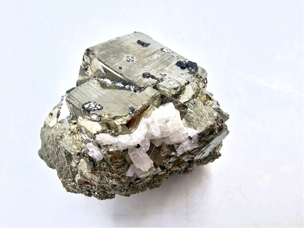 Pyrite Cluster A Grade - B (124g) Galena Exclusions - Image 3