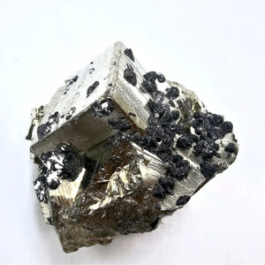 Pyrite Cluster A Grade with Galena Exclusions